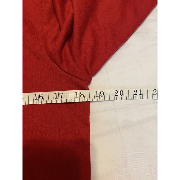 Vintage Francesca's Sequin Changeable Cocktails Christmas Long Sleeve SM Top - Picture 5 of 8